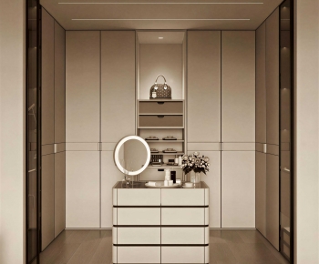 Modern Clothes Storage Area-ID:748790031