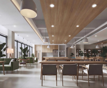 Modern Office Canteen-ID:196032054