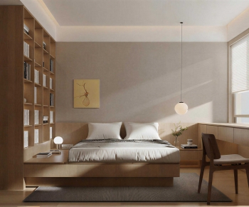 Japanese Style Bedroom-ID:957696917