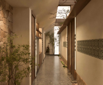 New Chinese Style Corridor-ID:395551923