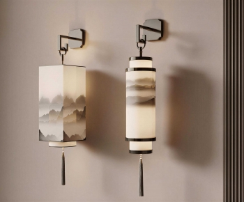 New Chinese Style Wall Lamp-ID:920789299
