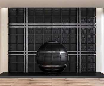 Industrial Style TV Wall-ID:955014945