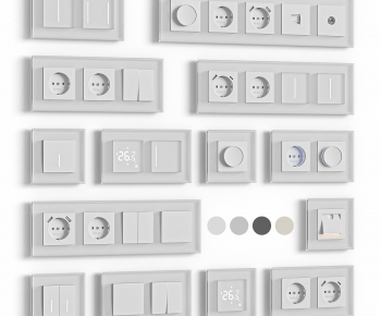 Modern Switch Socket Panel-ID:970927009