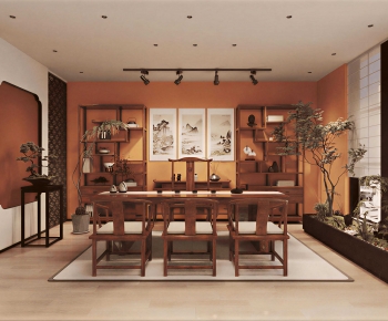 New Chinese Style Tea House-ID:352992062