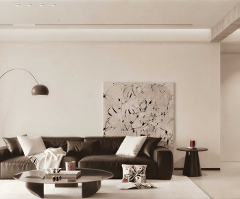 Modern A Living Room-ID:670617107