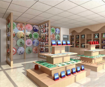 New Chinese Style Exhibition Hall-ID:208875893