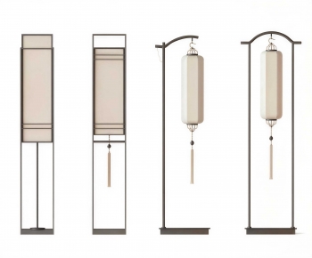 New Chinese Style Floor Lamp-ID:573064092