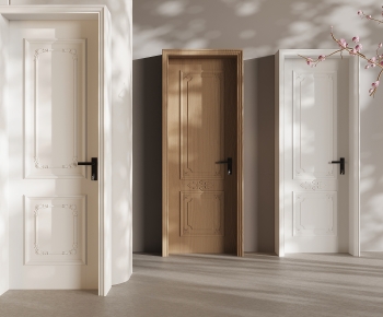 French Style Single Door-ID:465375904