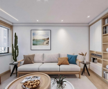 Japanese Style A Living Room-ID:129276992