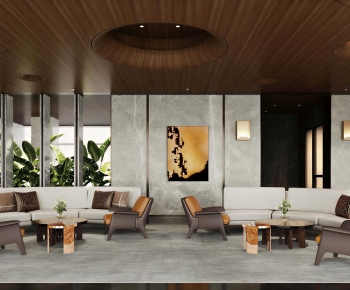 Modern Office Negotiation Area-ID:719552997