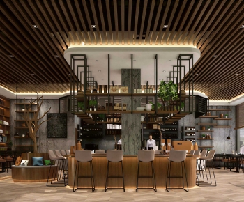 Industrial Style Cafe-ID:626230221