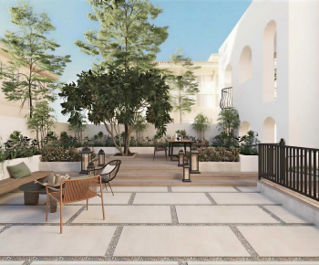Modern Courtyard/landscape-ID:751739031