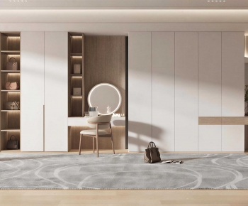Modern Clothes Storage Area-ID:460793026