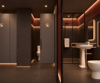 Modern Public Toilet-ID:701229105