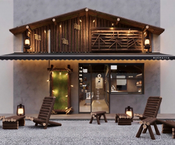Industrial Style Facade Element-ID:567147976