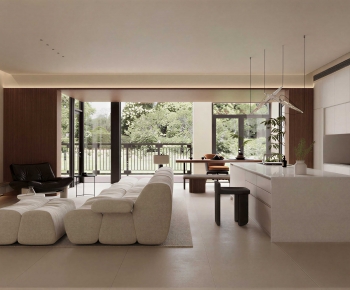 Modern A Living Room-ID:963669064