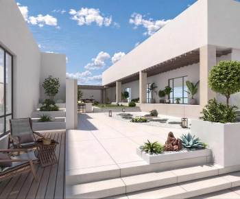 Modern Courtyard/landscape-ID:103379018