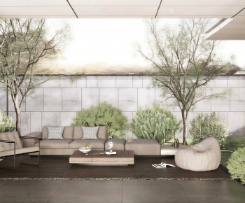 Modern Courtyard/landscape-ID:968966017