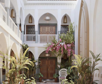 Modern Courtyard/landscape-ID:560830122