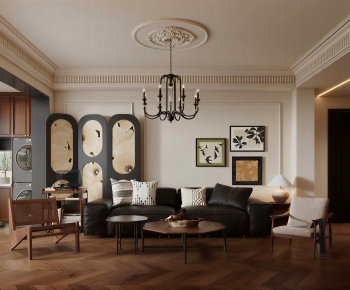 French Style A Living Room-ID:555259944