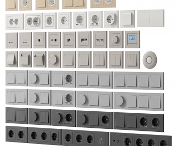 Modern Switch Socket Panel-ID:769181972