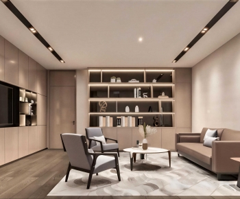 Modern A Living Room-ID:924681906