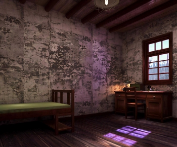 Industrial Style Bedroom-ID:712100032