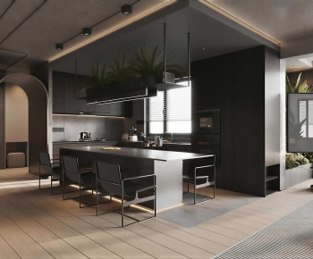Modern Dining Room-ID:817202095