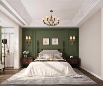 American Style Bedroom-ID:505552056