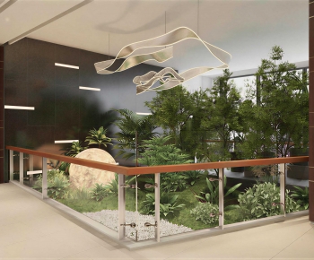 Modern Plant Landscaping-ID:383079157