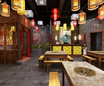 Chinese Style Hot Pot Restaurant-ID:303977974