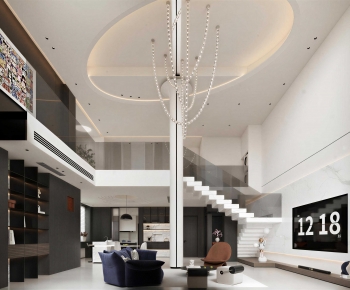 Modern A Living Room-ID:272664072