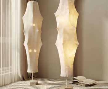Wabi-sabi Style Floor Lamp-ID:822711946