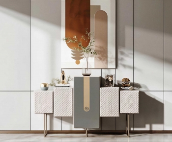Modern Entrance Cabinet-ID:185846091