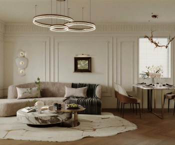 French Style A Living Room-ID:362441065