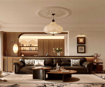 French Style A Living Room-ID:747589111