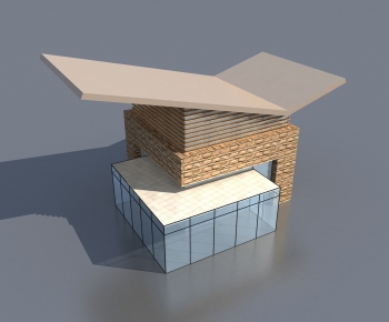 Modern Security Booth-ID:453063969