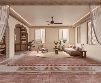 Southeast Asian Style A Living Room-ID:835181957