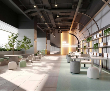 Industrial Style Office Rest Area-ID:733932973