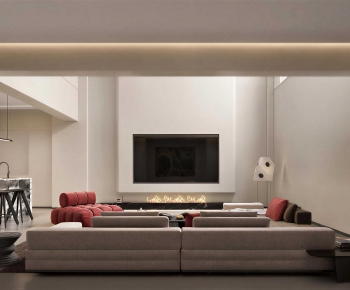 Modern A Living Room-ID:557831055