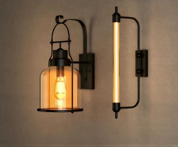 Industrial Style Wall Lamp-ID:245147945