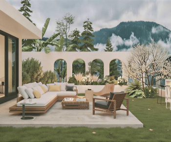 Modern Courtyard/landscape-ID:788661006