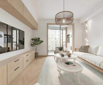 Japanese Style A Living Room-ID:860152966