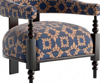 New Chinese Style Single Sofa-ID:569916965