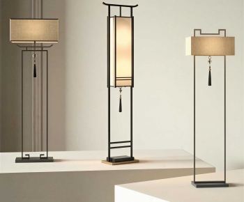 New Chinese Style Floor Lamp-ID:127763037