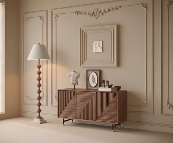 French Style Side Cabinet-ID:747870922