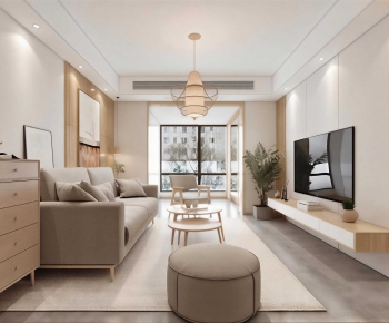 Modern A Living Room-ID:739959002