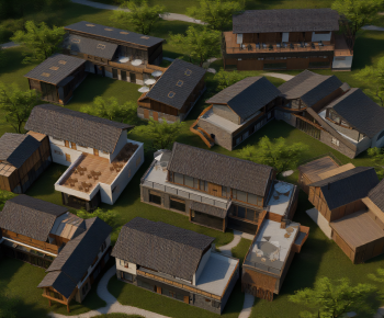 New Chinese Style Appearance Of Commercial Building-ID:979013928