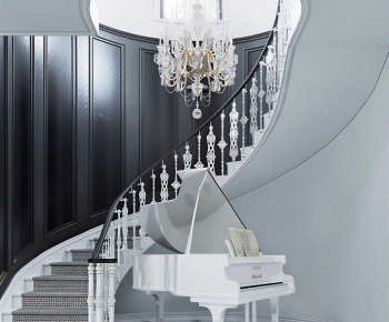 New Classical Style Rotating Staircase-ID:692507985