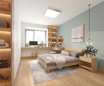 Japanese Style Bedroom-ID:278370423